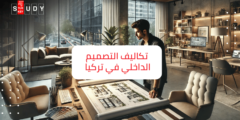 تكاليف التصميم الداخلي في تركيا