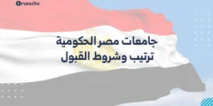 جامعات مصر الحكومية | ترتيب وشروط القبول 2025