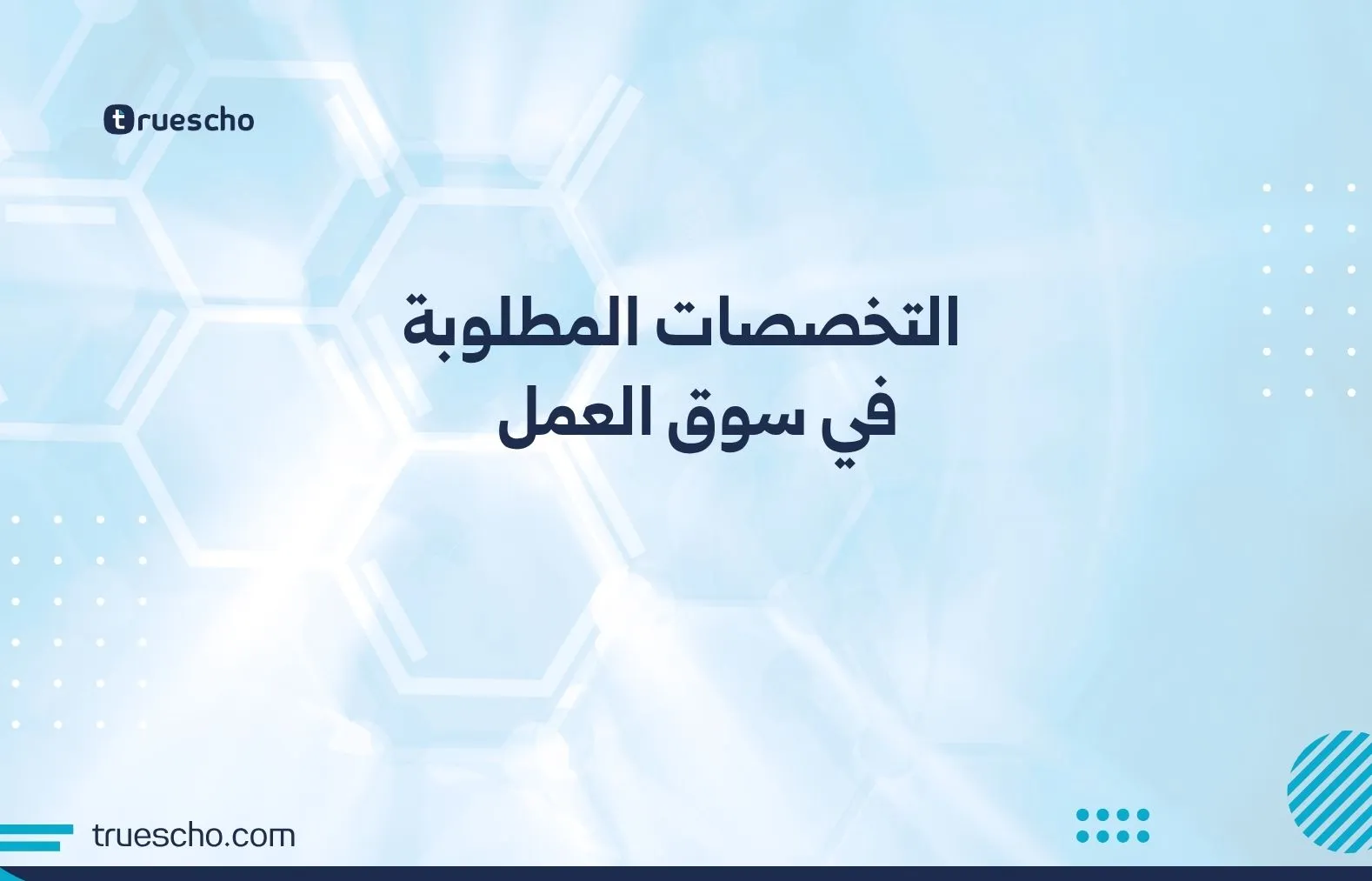 التخصصات المطلوبة في سوق العمل